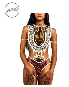 Bandage bodysuit- One Piece Swimsuit - Next Up Trends