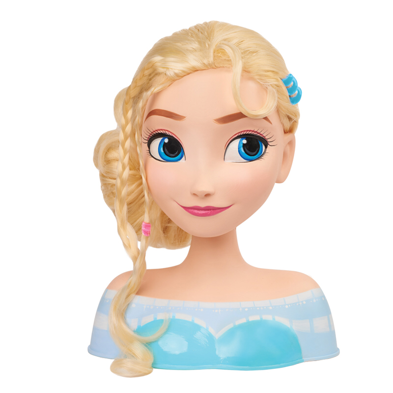 elsa head toy