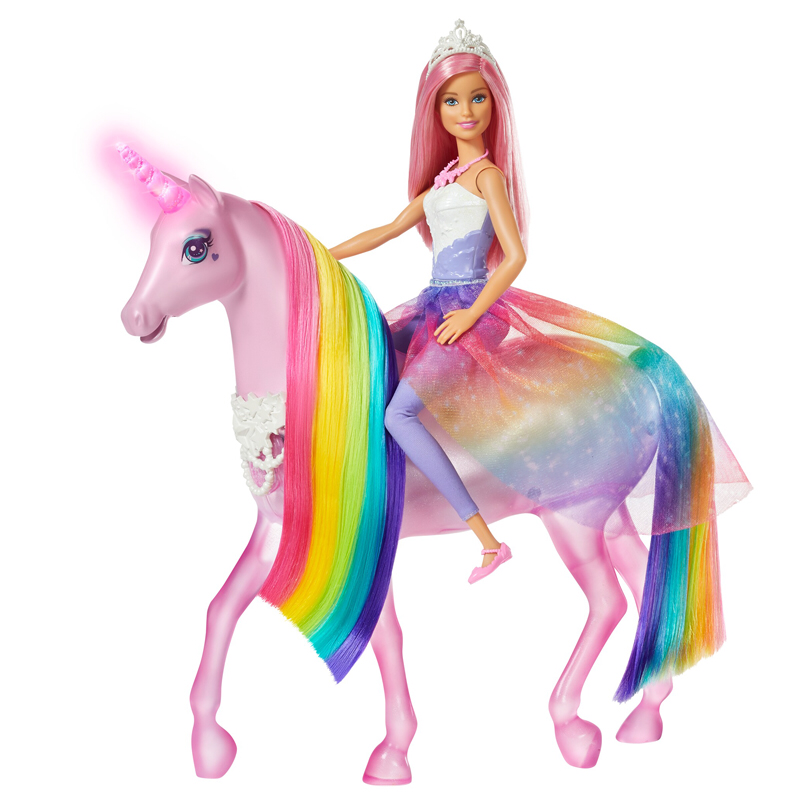 unicorn barbie doll
