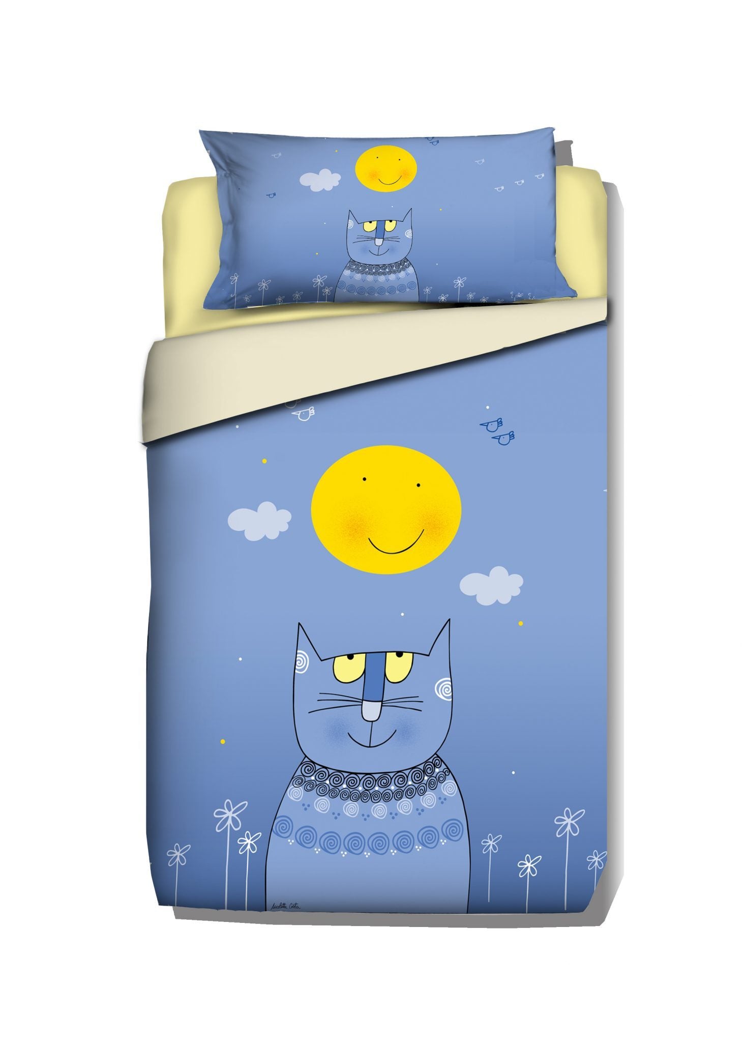Copripiumino con federe - Nicoletta Costa-Gatto Luna