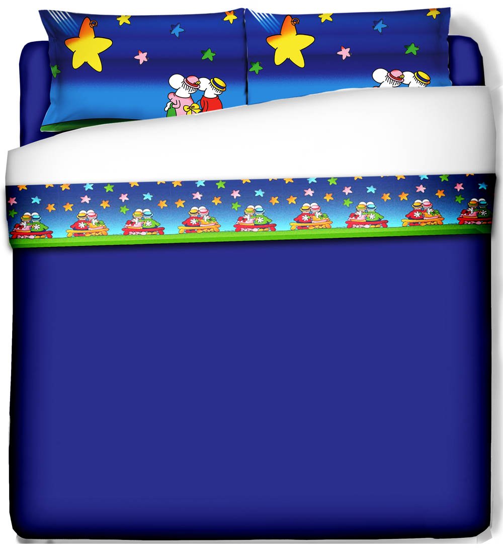 Lenzuola con federe - Mordillo Stelle