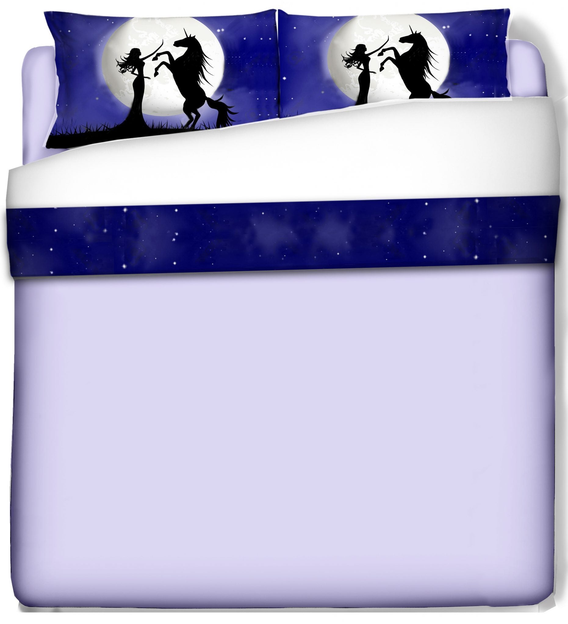 Lenzuola con federe - Fantasy - Notte Incantata