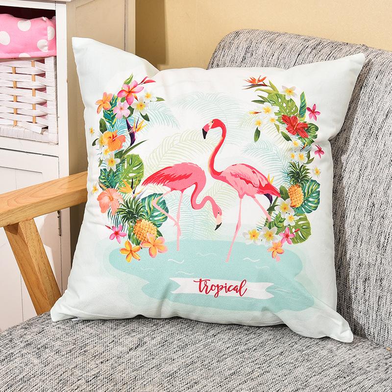 flamingo pillow case