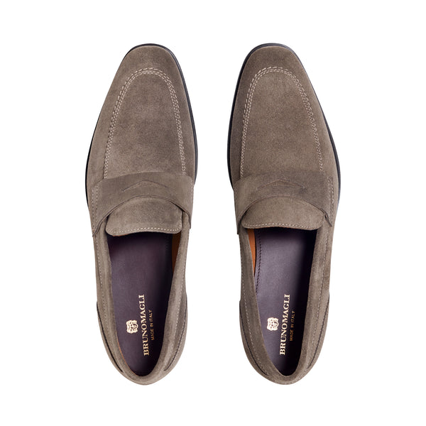 Brando Suede Loafer - Taupe