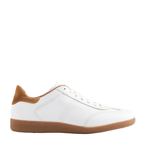 Dano Leather \u0026 Suede Sneaker - White 