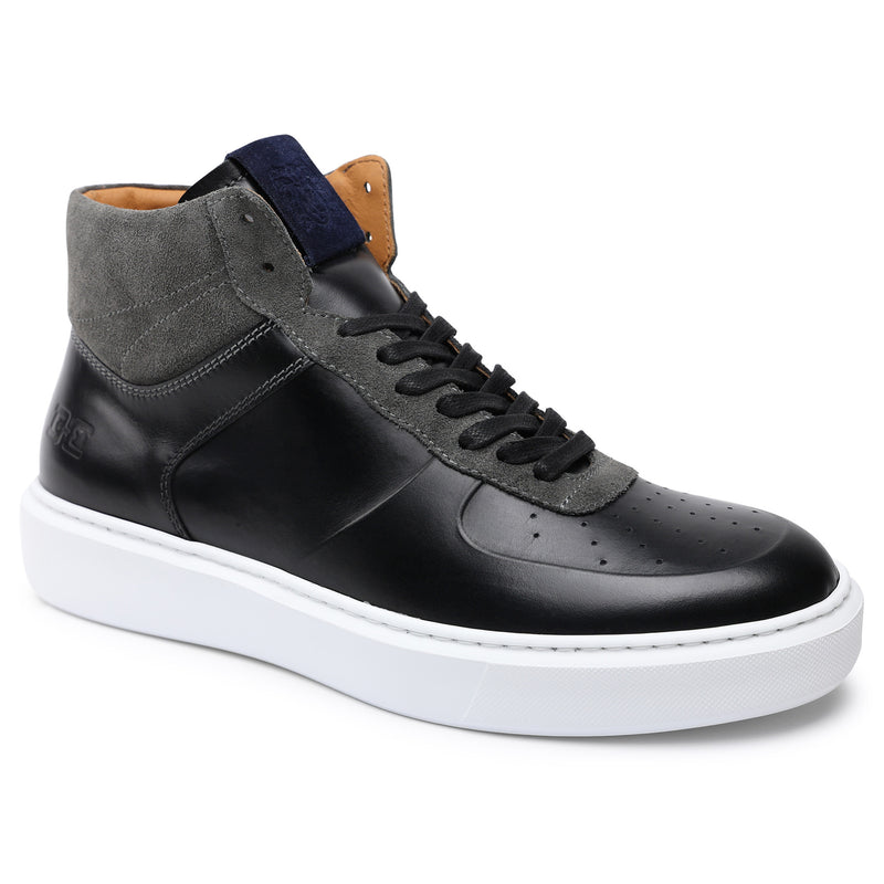 Festa High-Top Lace-Up Sneaker - Black/Grey