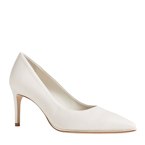 Galena Pointed-Toe Pump, 2.5 Inch - Eggshell