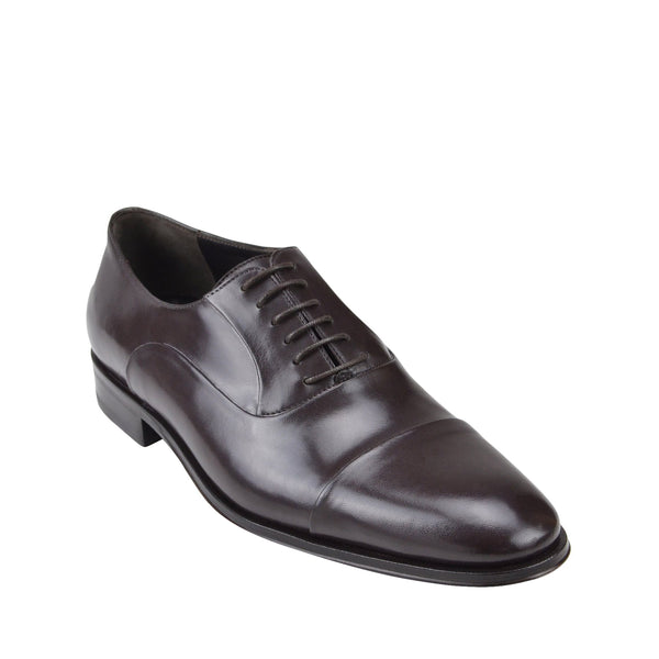 Maioco Leather Oxford - Dark Brown Leather