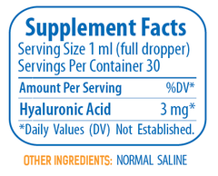 Synthovial Seven Supplement Facts