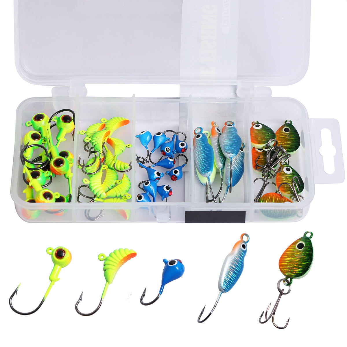 ice fishing lures