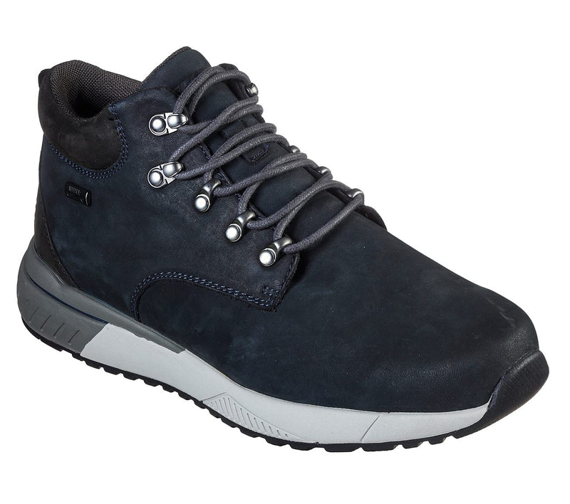 skechers navy boots