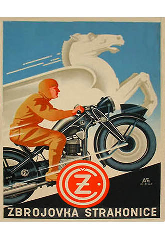 1930's CZ Motorcycle