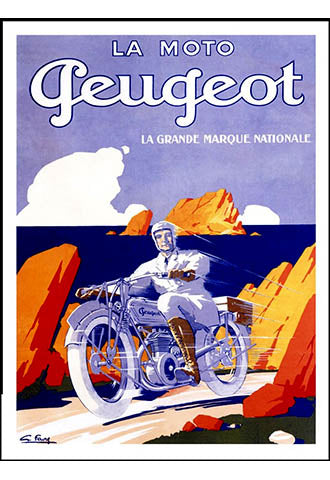 1932 La Moto Peugeot