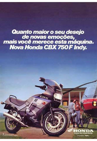HONDA 1990 - CBX 750F