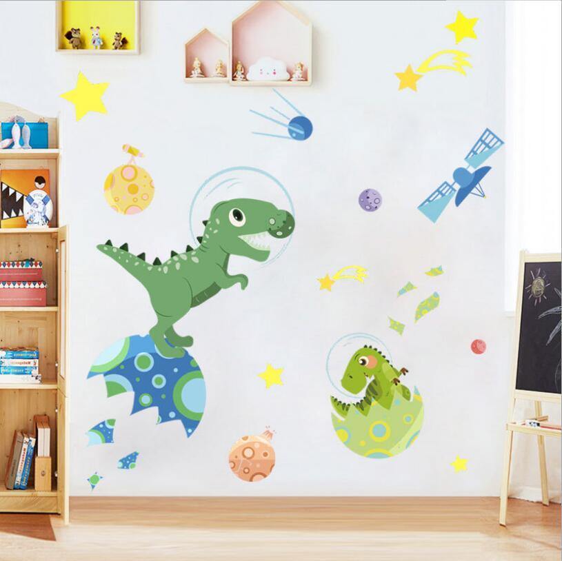 Dinosaur Air Space Kids Room Wall Stickers Gallery Wallrus Free Worldwide Shipping