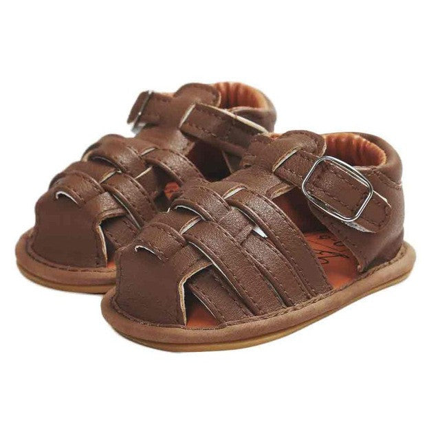 baby boy buckle sandals