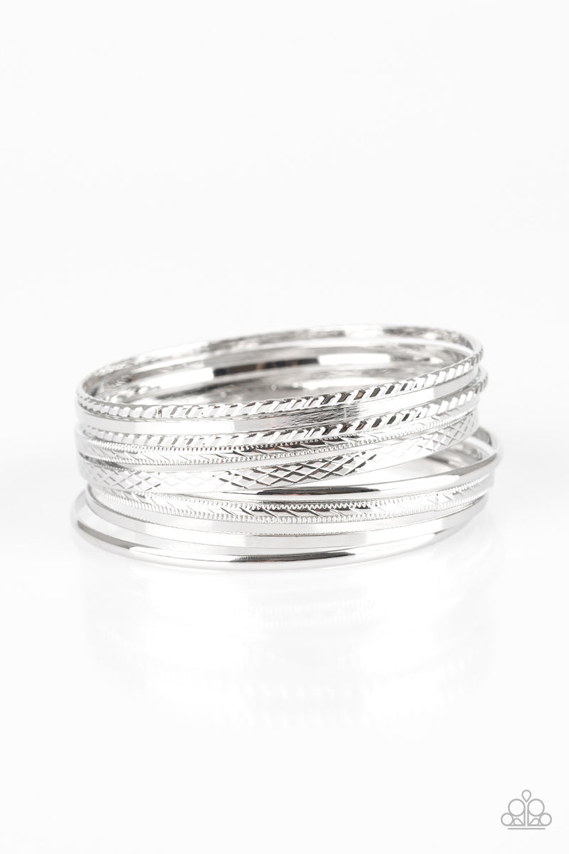 silver bangles and bracelets