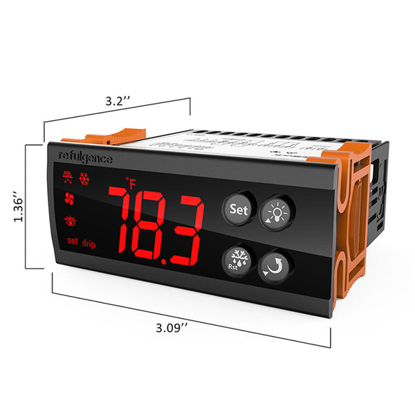 Elitech EK-3030E 110V Temperature Controller Thermostat Control System US CA Elitech EK-3030E 110V Temperature Controller Thermostat Control System US CA