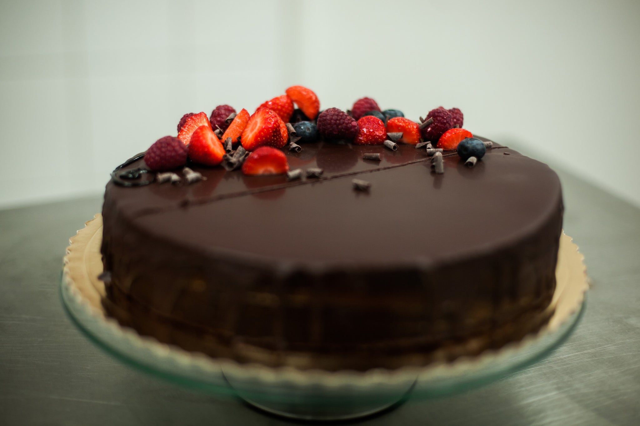 Organic Mexican Chocolate Cake