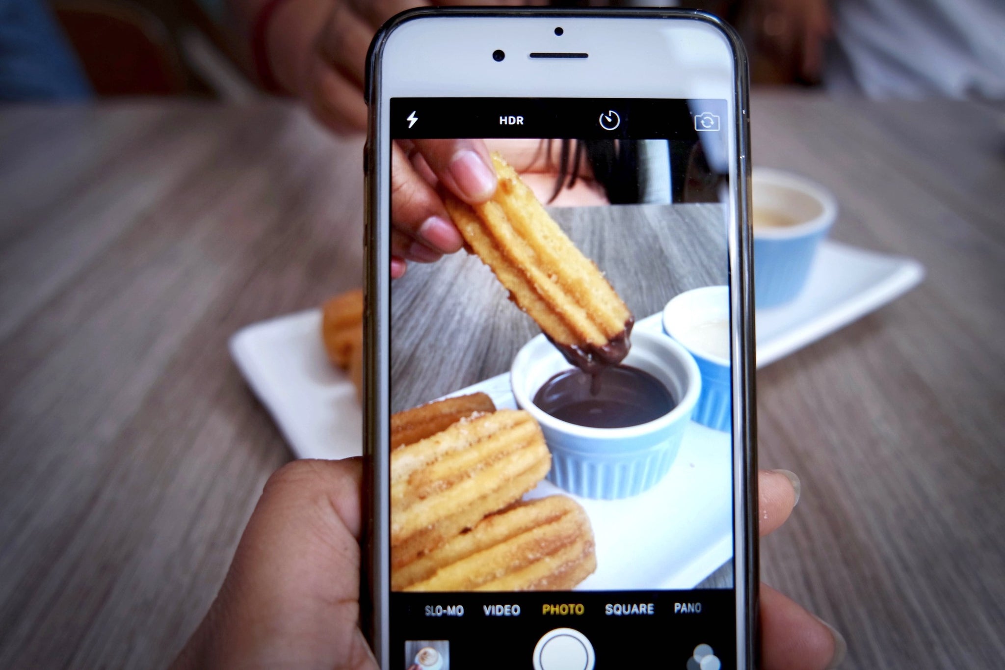 Churros from pancake mix