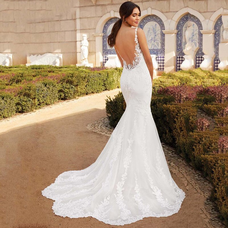 lace mermaid wedding dress 2022