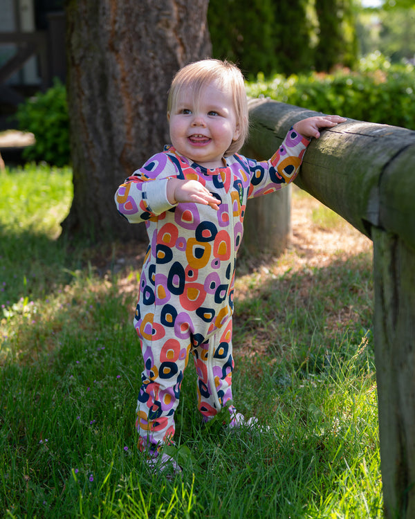 Baby Bean Playsuit - Rugged Rock