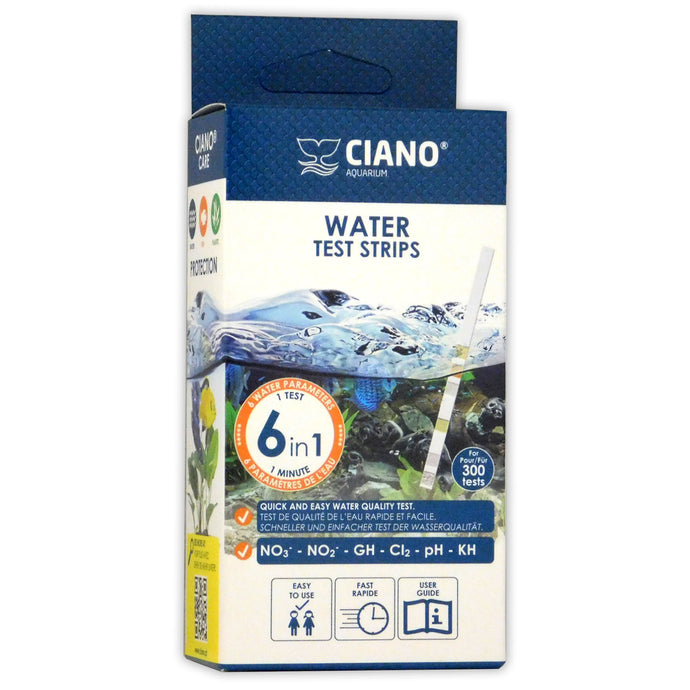 Ciano Water Test Strips (6 in 1)