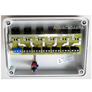 Garden Armoured 6-Way Switch Electrical Box