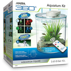 Marina 360 Aquarium with LED remote