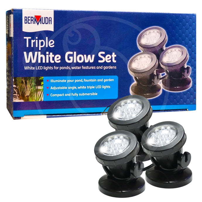 Bermuda Triple White Glow Set