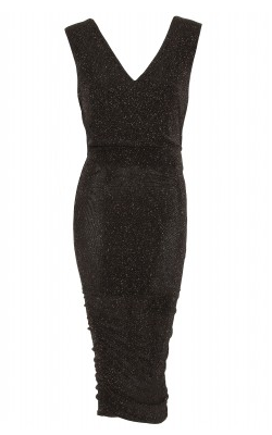 Hire Alice and Olivia Lurex Dotted Cocktail Dress