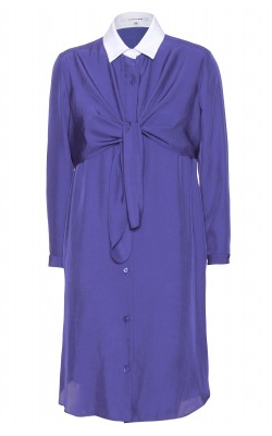 CARVEN - Knotted Shirt Dress