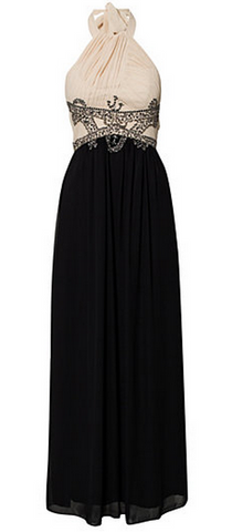 LITTLE MISTRESS - Maxi Halterneck Dress