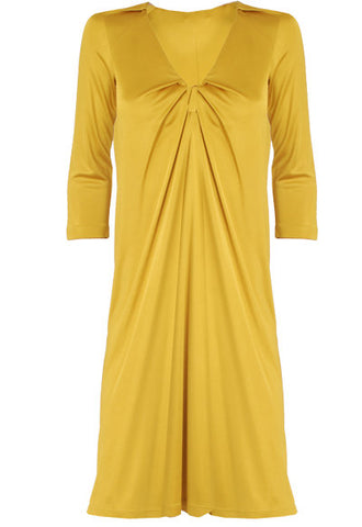 TARA JARMON - Chartreuse Dress