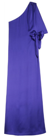 HALSTON HERITAGE - Waist Knot Long Dress