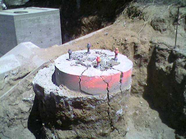 Concrete Demolition of Light Pole Base Removal | Dexpan Project C005