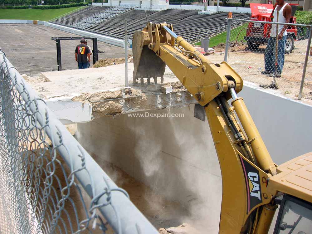 Controlled Demolition, Easy Concrete Breaking | Dexpan Project C010