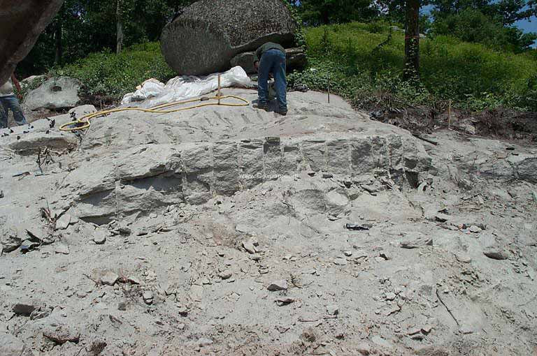 Chemical Rock Breaker, Boulder Buster for Excavating | Dexpan Project R014