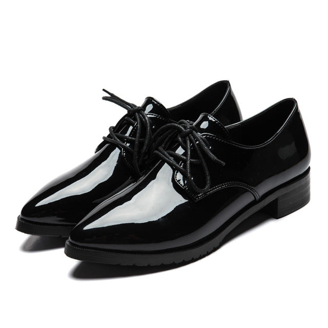 women's patent leather shoes