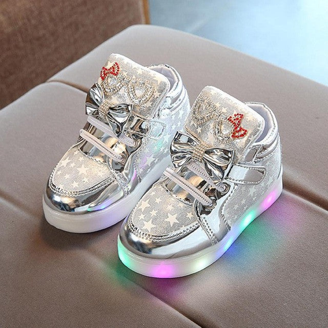 led light baby shoes