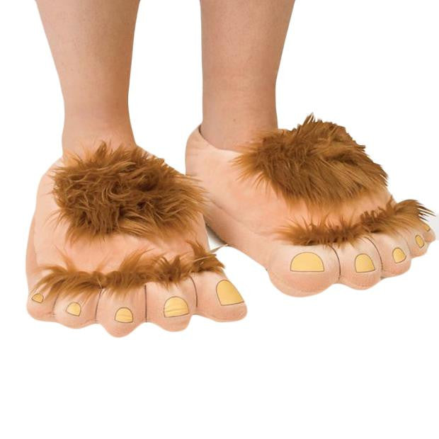 Women Plush Slipper Big Feet Creative 