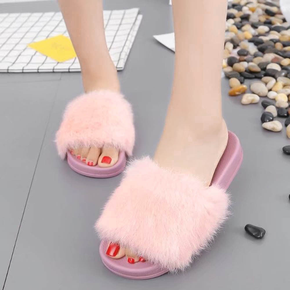 soft fluffy slippers