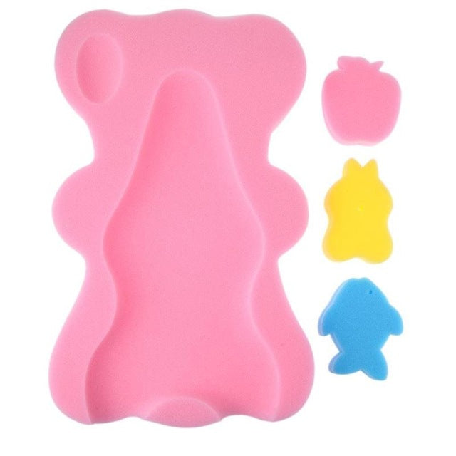 teddy bear sponge baby bath