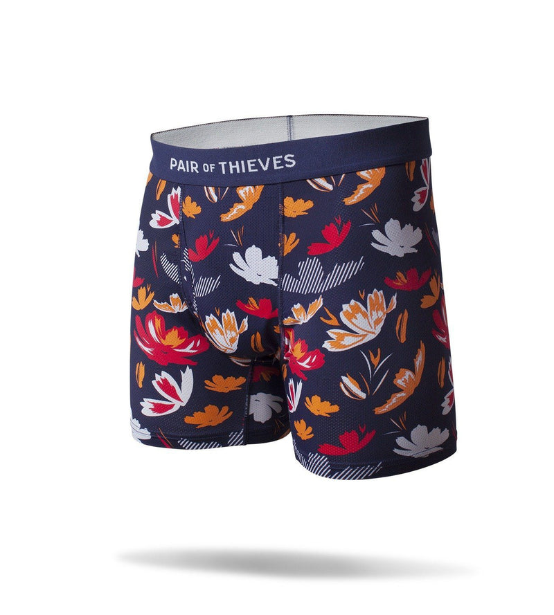 Floral Boys' SuperFit Boxer Briefs