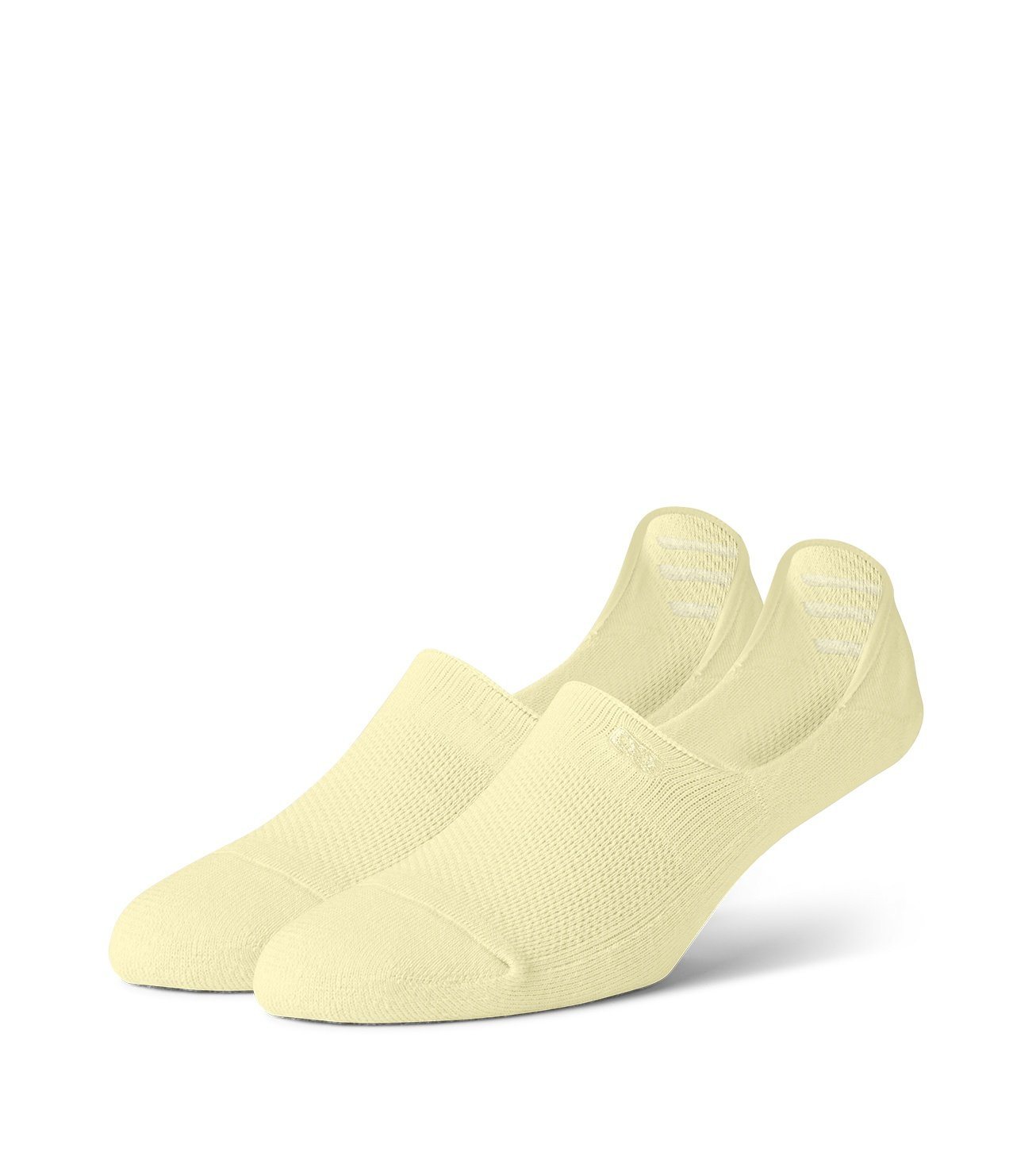 Light Yellow Women's Prism Cushion No Show Socks