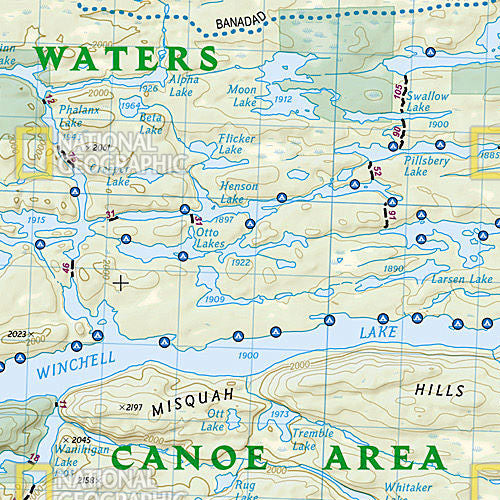 Boundary Waters//Canoe Area Wilderness Map Pack