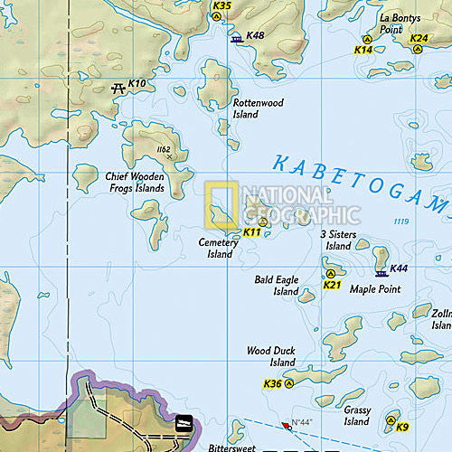 voyageurs national park map