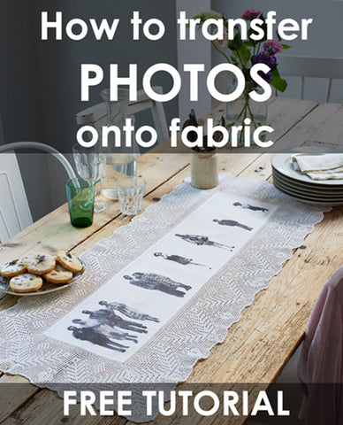 how to transfer photographs onto fabric