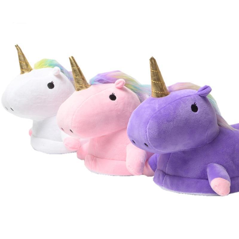 unicorn slippers girls