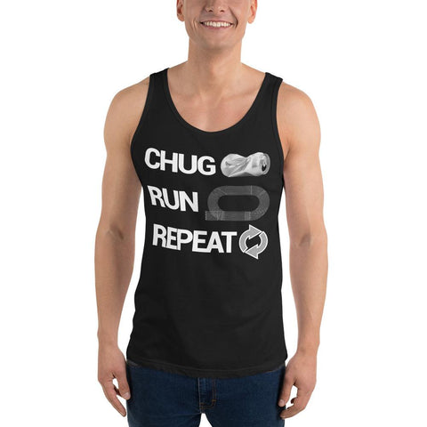 Chug Run Repeat Beer Mile Tank Top